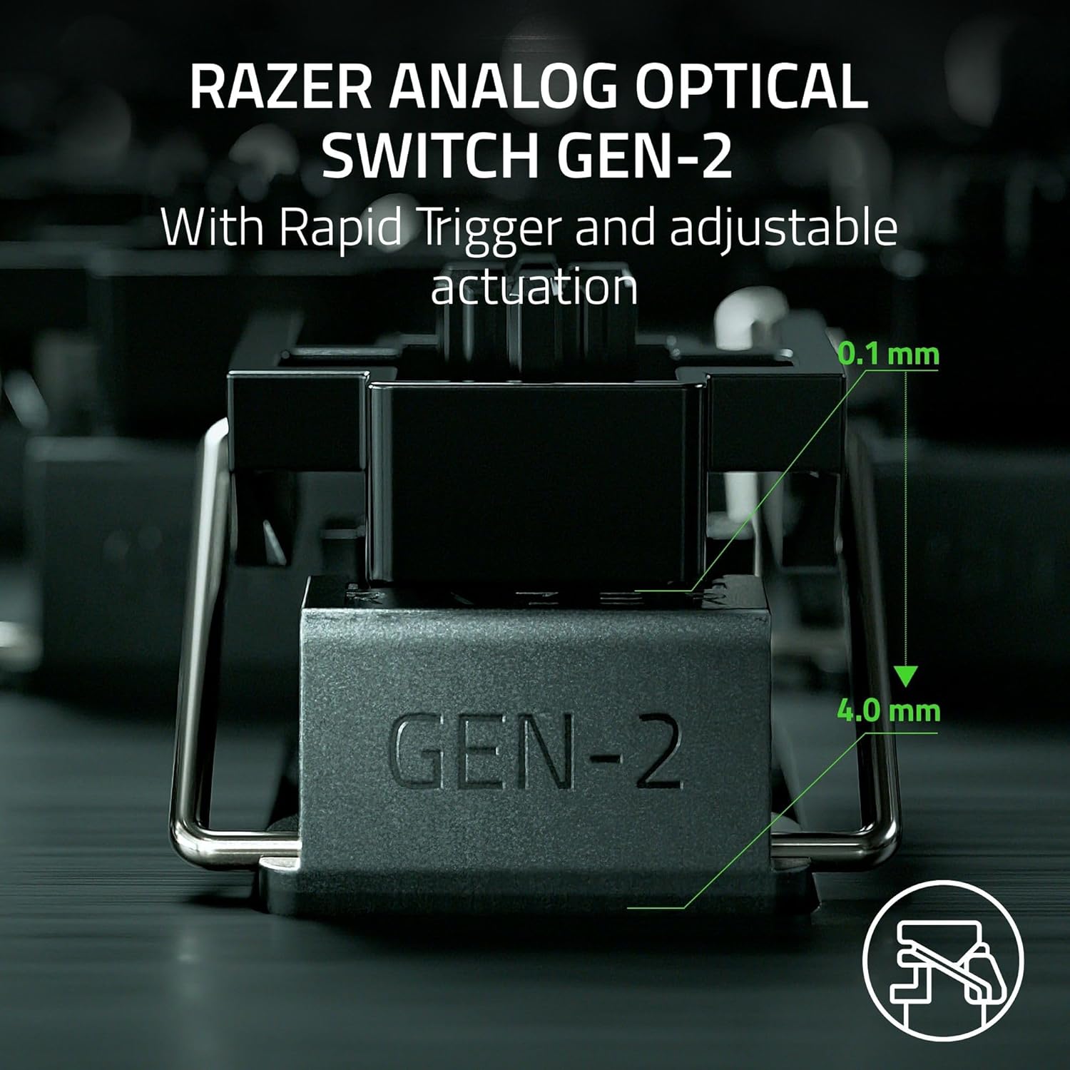 Razer Huntsman V3 Pro Mini Wired Black thumbnail 5