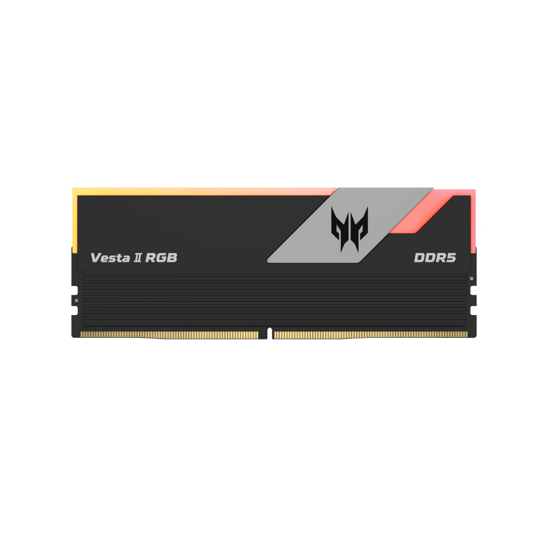 Acer Predator Vesta II DDR5 RGB RAM 32GB (16GBx2) 7200MHz - CL34 (Black) thumbnail 3
