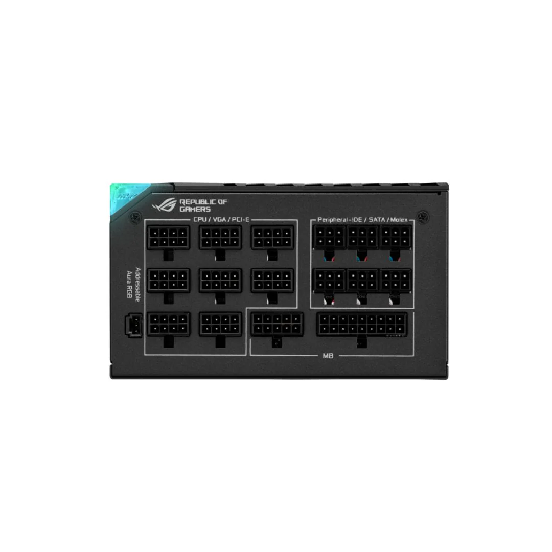 ASUS ROG-THOR-1200P2-GAMING 1200W 80+ Platinum Full Modular thumbnail 3