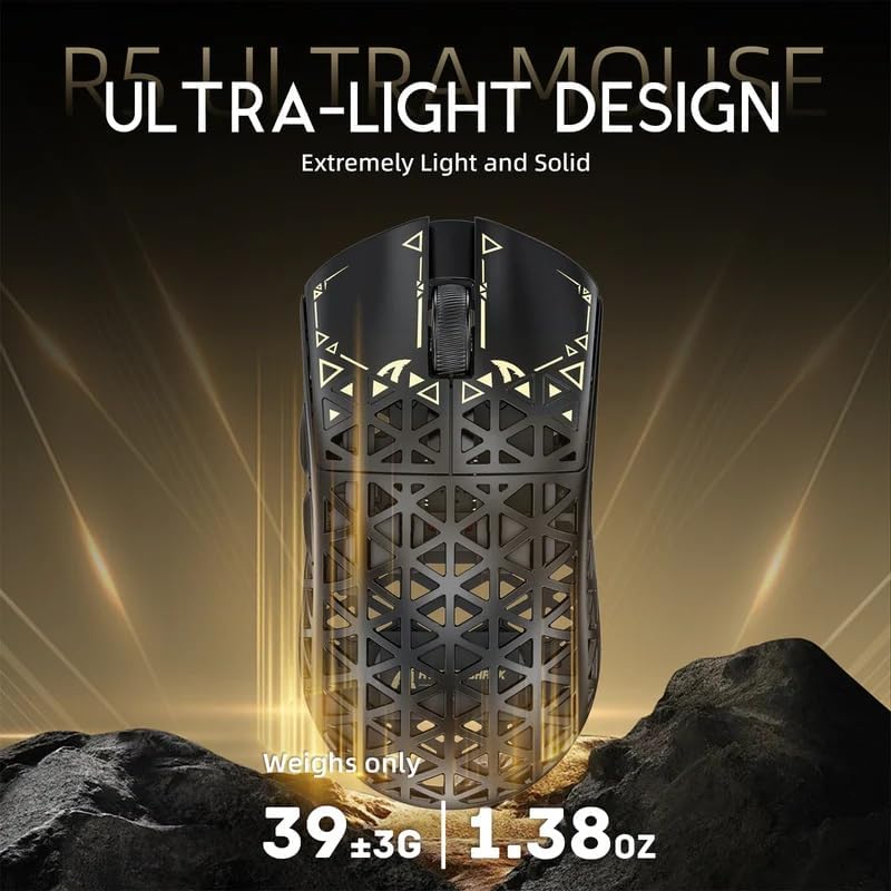 ATTACK SHARK R5 Ultra Wireless Black thumbnail 3