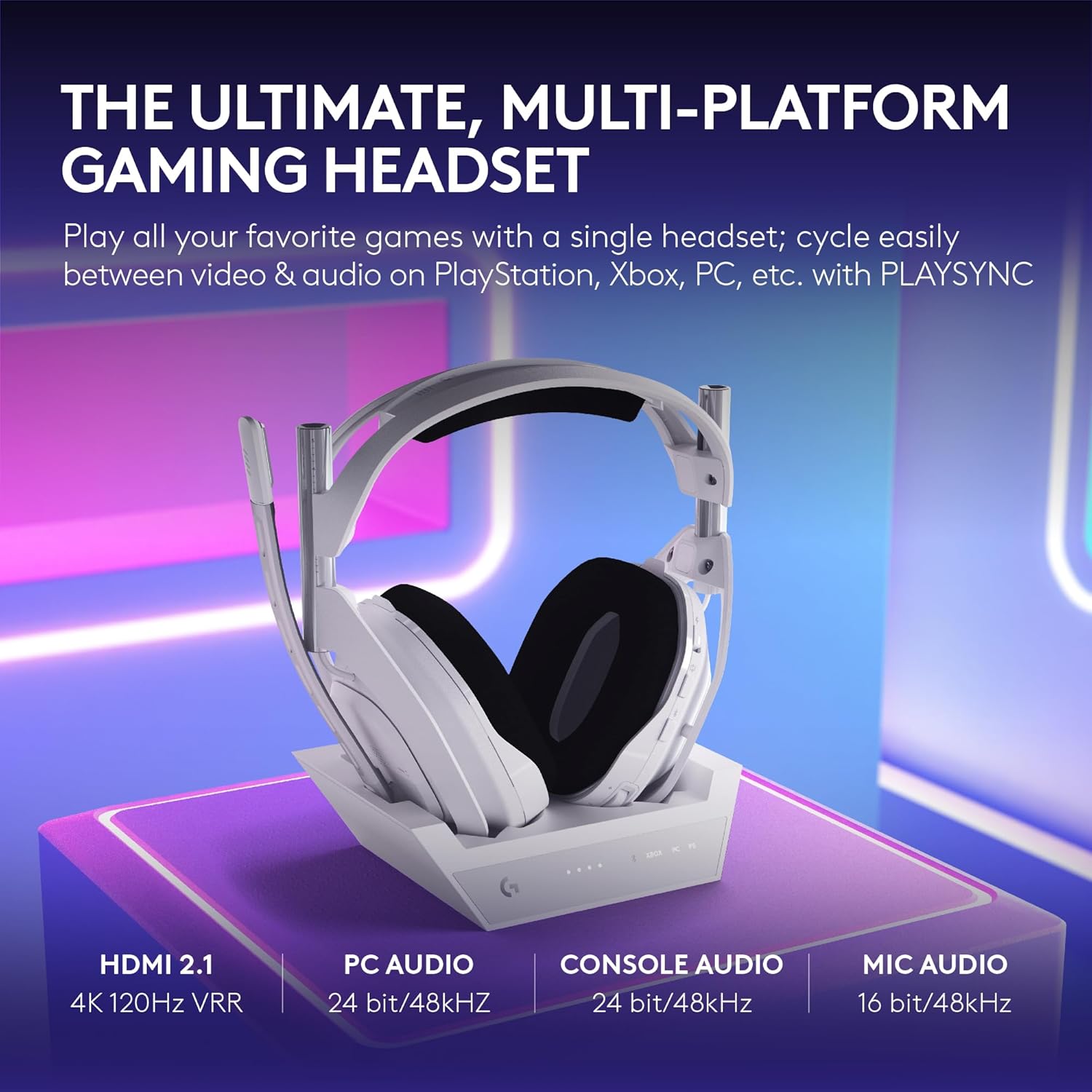 Logitech Astro A50 X Wireless White thumbnail 4