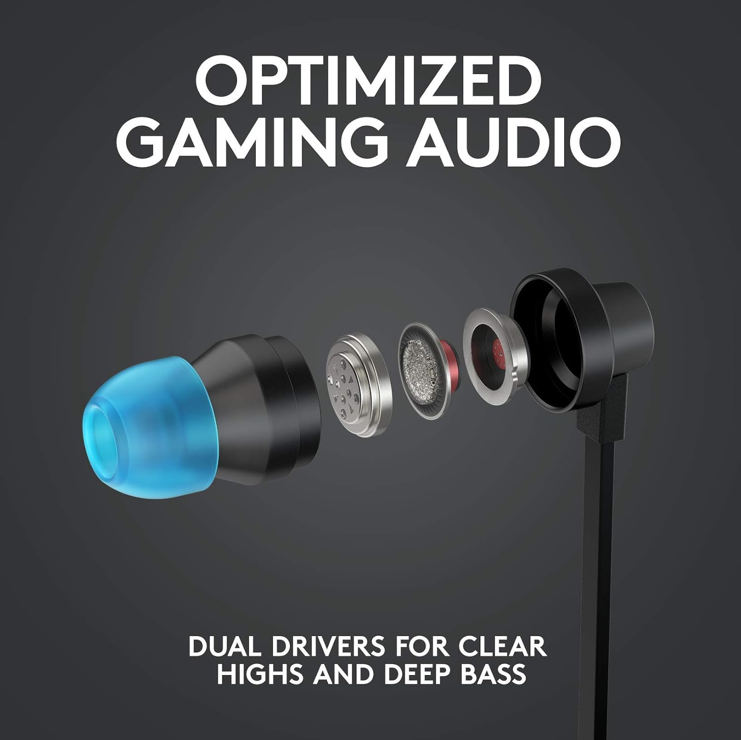 Logitech G333 Gaming Earphones White thumbnail 3