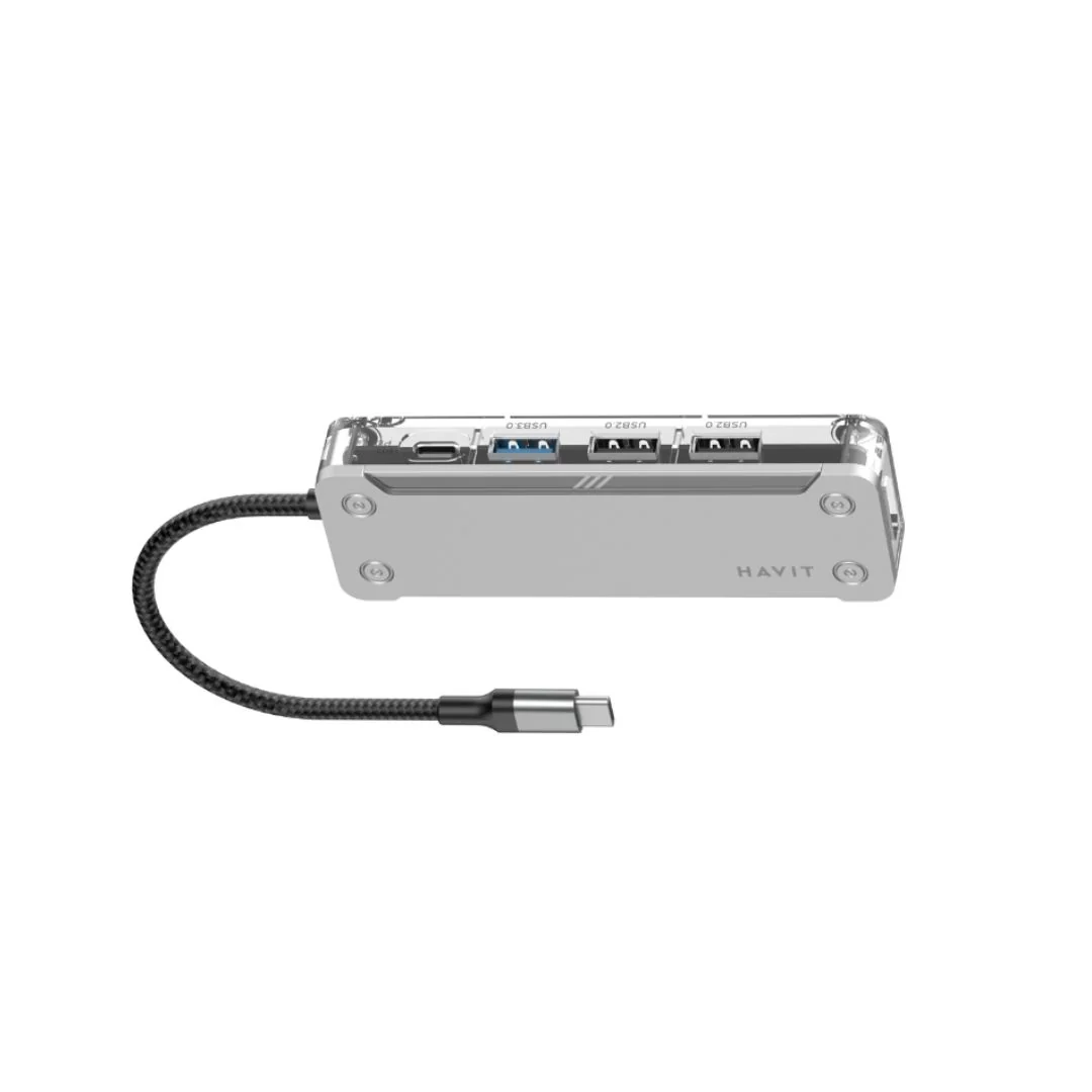 Havit HB4020 USB-C Silver thumbnail 2