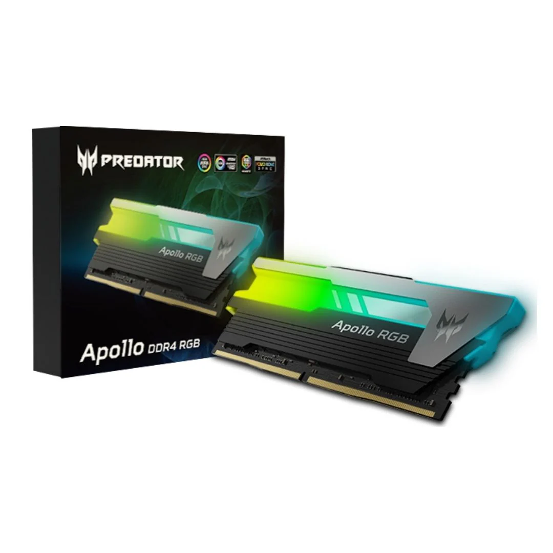 Acer Predator Apollo RGB 16GB (2 x 8GB) 3600MHz CL16 DDR4  thumbnail 3