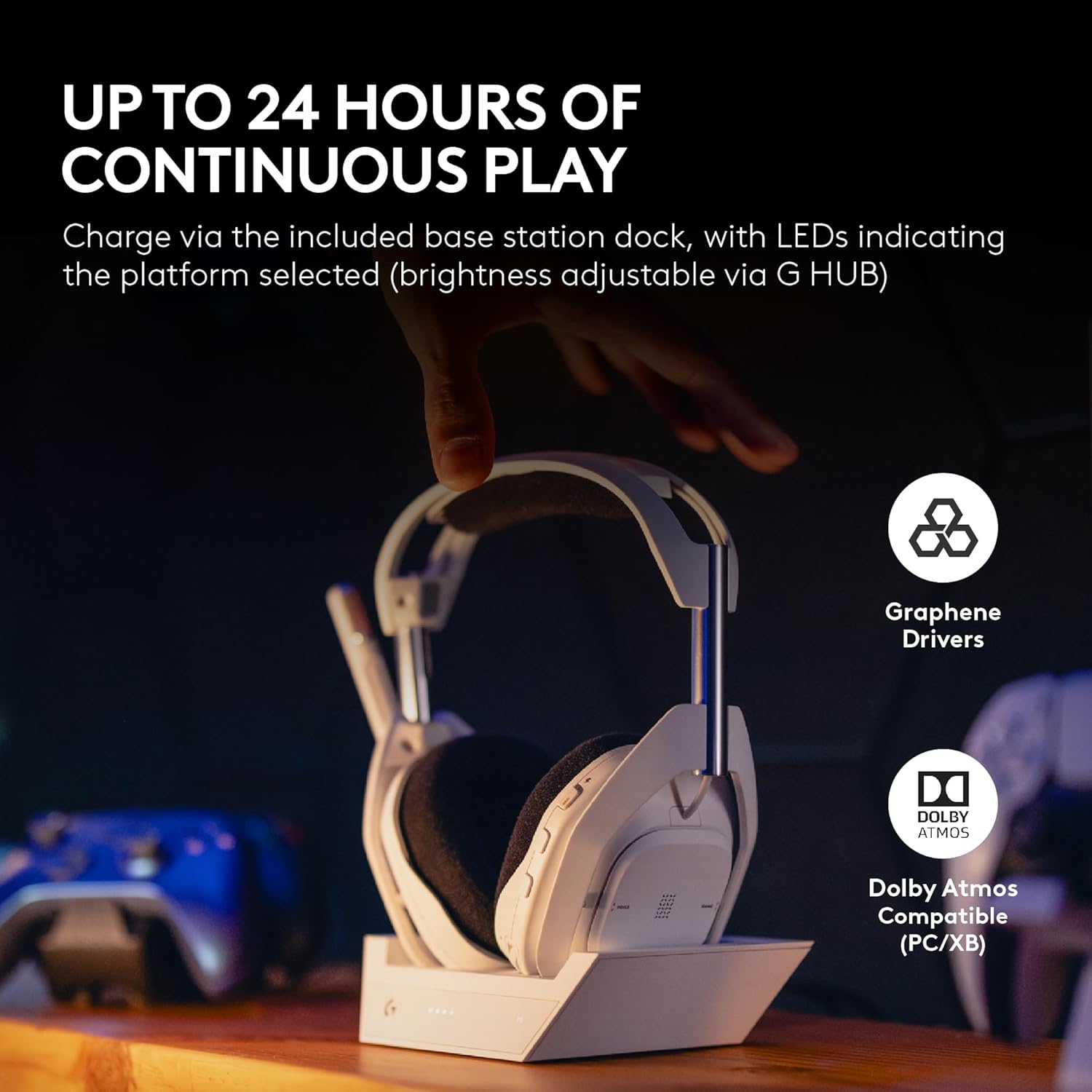 Logitech Astro A50 X Wireless White thumbnail 5