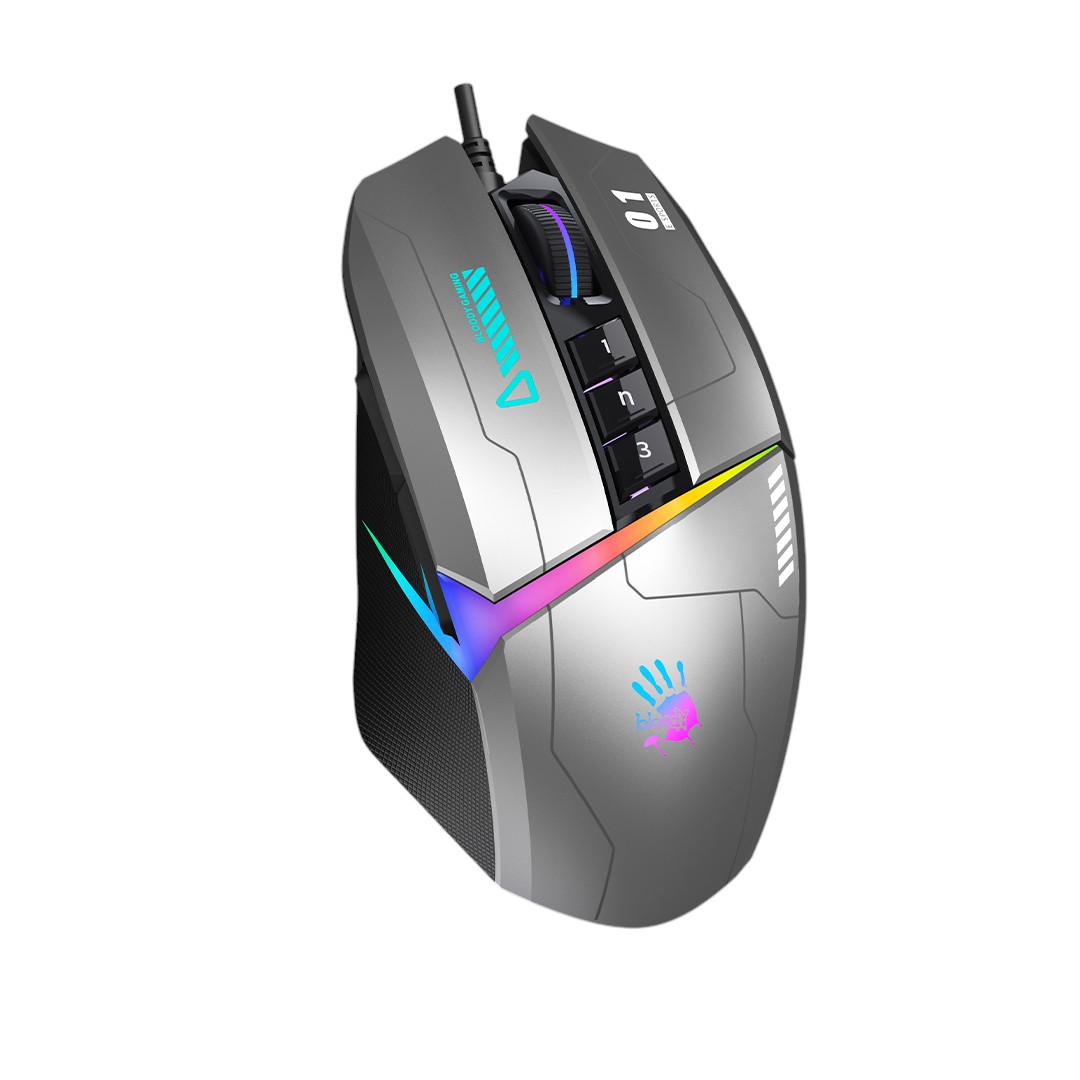 Bloody W60 Max Gun Grey Wired thumbnail 2