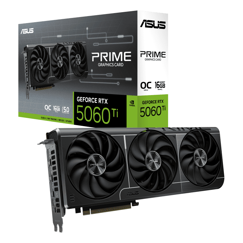 ASUS PRIME RTX 5060 Ti 16GB GDDR7 OC Edition