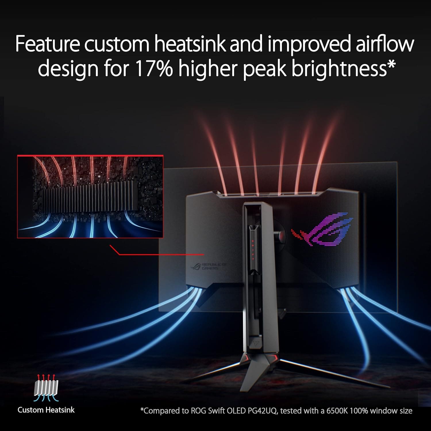 ASUS ROG Swift PG27AQDM 27 2K 240Hz OLED   thumbnail 3