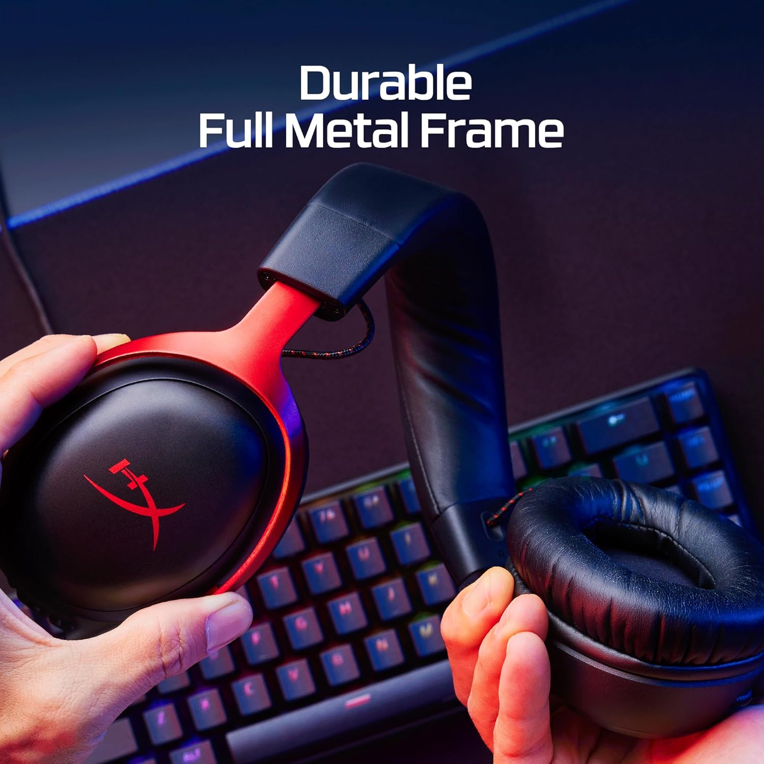 HyperX Cloud III Wired Black & Red thumbnail 4