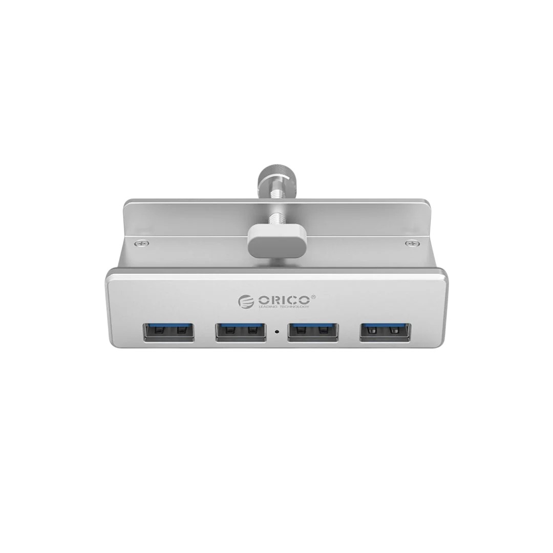 ORICO Aluminum Alloy Clip-Type USB 3.0 HUB - 4 Ports MH4PU-SV thumbnail 2