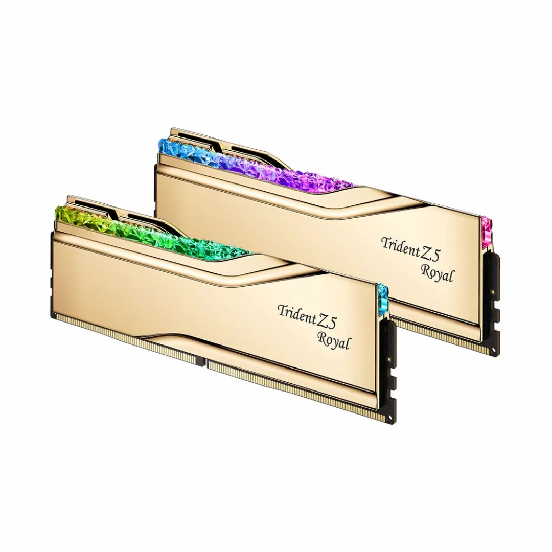 G.SKILL Trident Z5 Royal DDR5 32GB (2x16GB) 7200MHz CL34 (Gold)