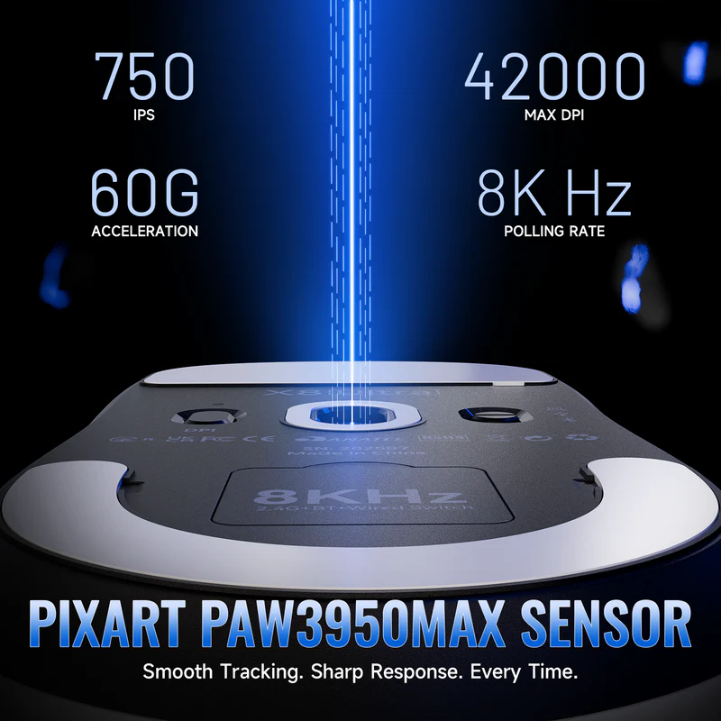 ATTACK SHARK X8 PLUS Wireless White thumbnail 5