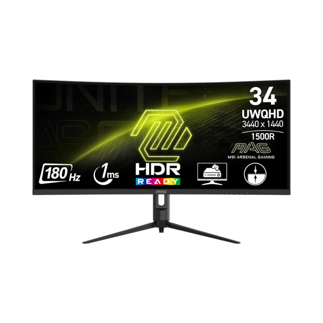 Msi MAG 34In Va 180Hz 1Ms 342CQR E2