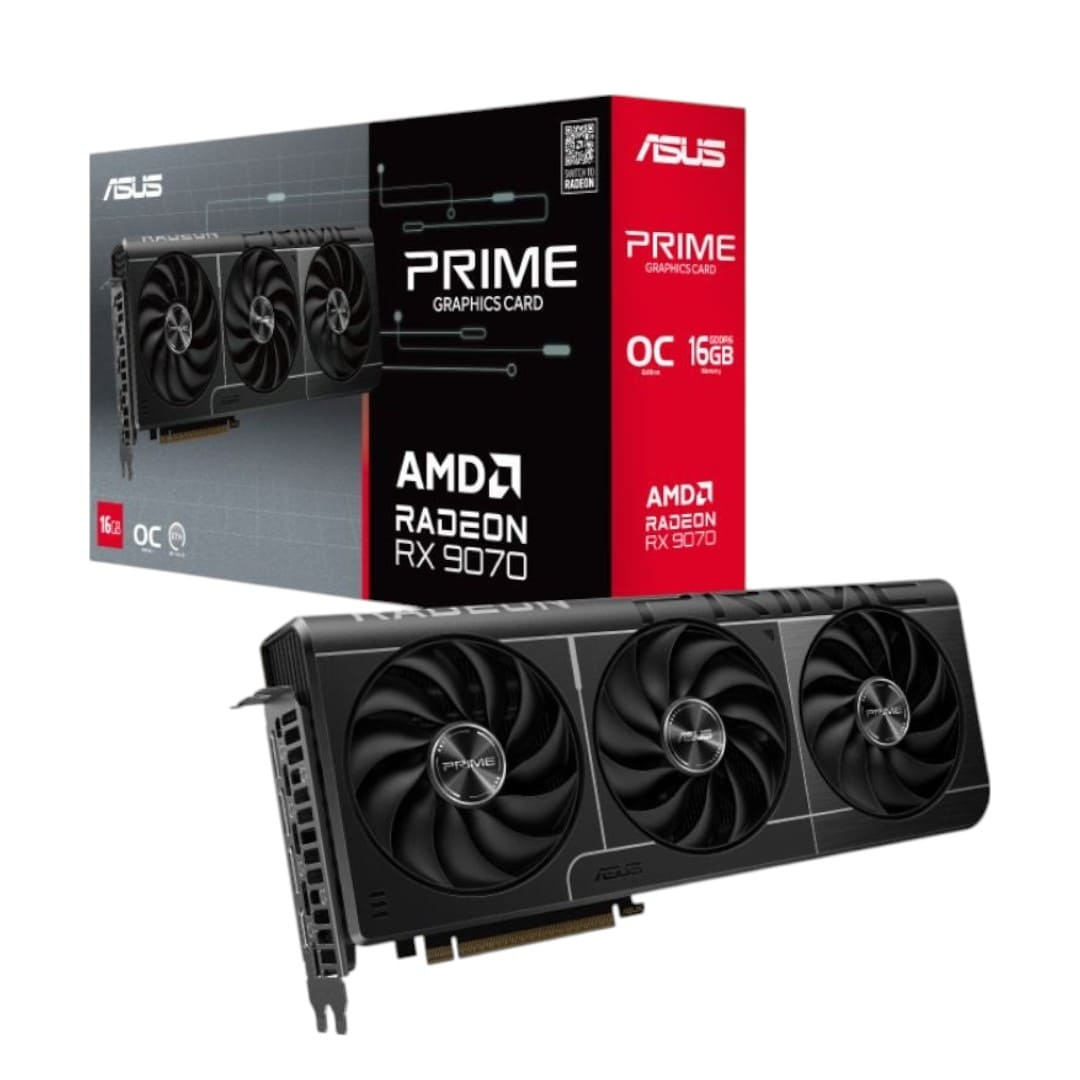 ASUS Prime Radeon™ RX 9070 OC Edition 16GB GDDR6