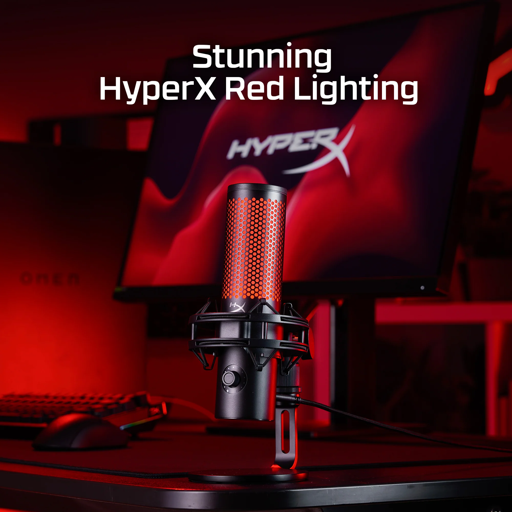 HyperX QuadCast 2 USB 14mm condenser thumbnail 6