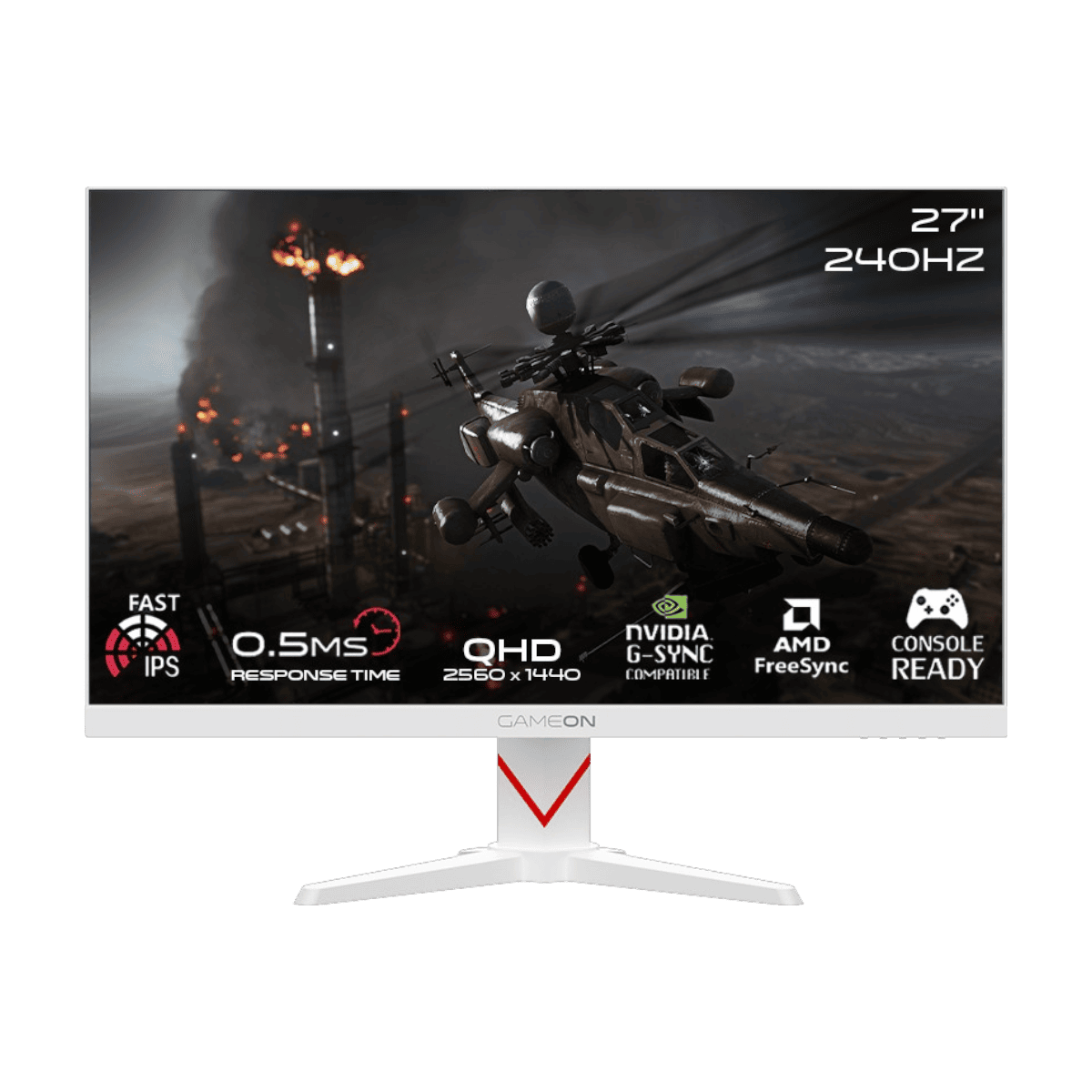GameOn GOAD27QHD240IPS 0.5Ms Dominator Series