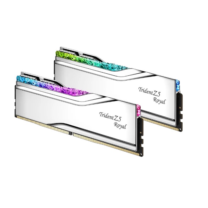 G.SKILL Trident Z5 Royal DDR5 32GB (2x16GB) 7200MHz CL34 ( Silve) thumbnail 3