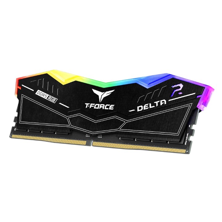 TEAMGROUP T-Force Delta RGB DDR5 Ram 64GB (2x32GB) 6000MHz CL38 Black thumbnail 2