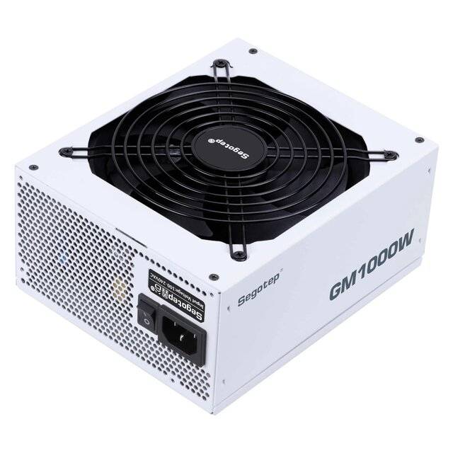 Segotep GM1000W 1000W Gold 80+ Full Modular White thumbnail 2