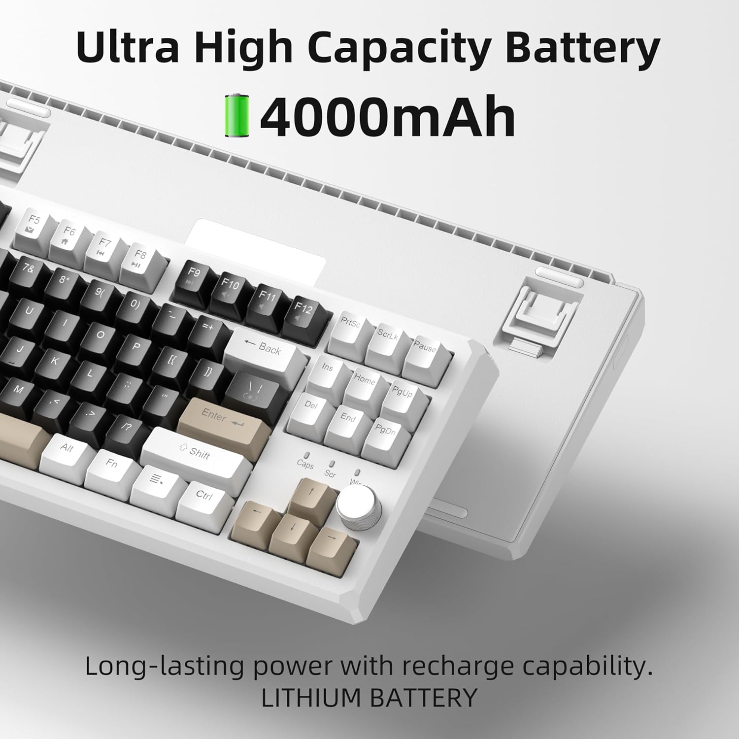 MageGee SKY 87 Mocha Brown Wireless	 thumbnail 4