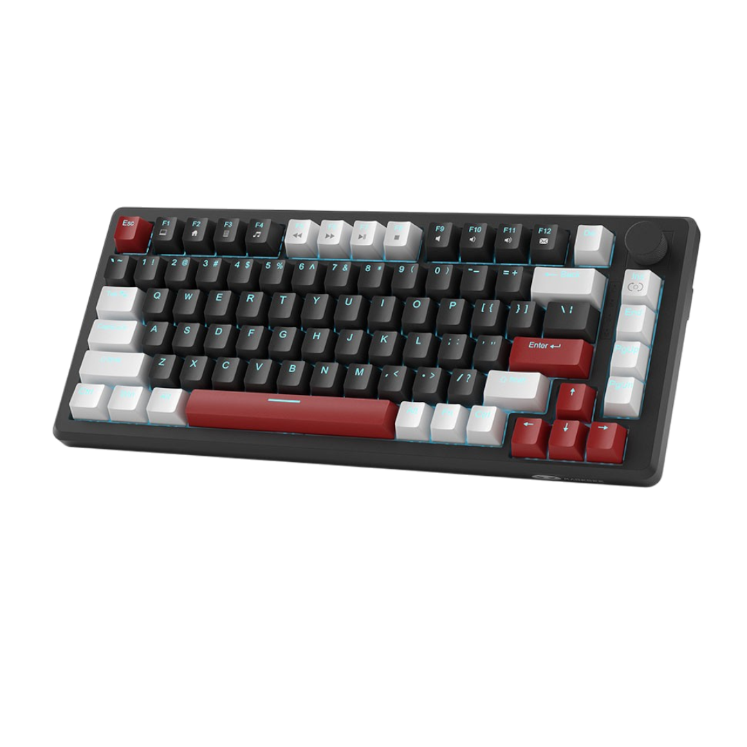 MageGee MK-STAR75 White Red Wired