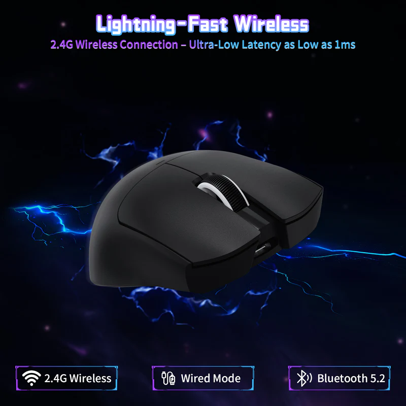 ATTACK SHARK X11SE Wireless Black thumbnail 3