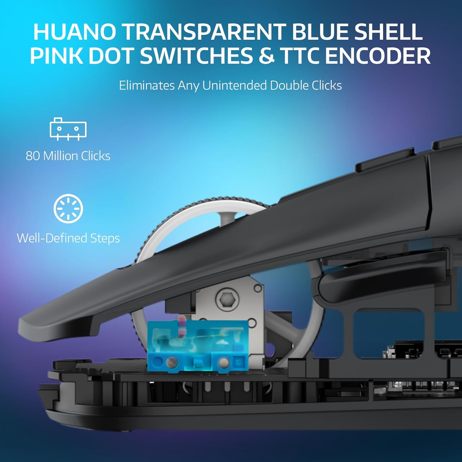 ATTACK SHARK X6 Wireless Black thumbnail 4