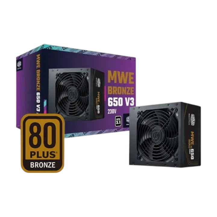 Cooler Master MWE 650 V3 650w 80 Bronze PCie 5