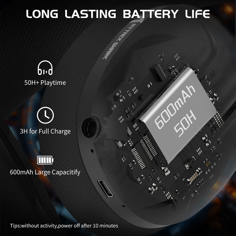 ATTACK SHARK L80 Ultra-Light Tri-Mode Black thumbnail 4