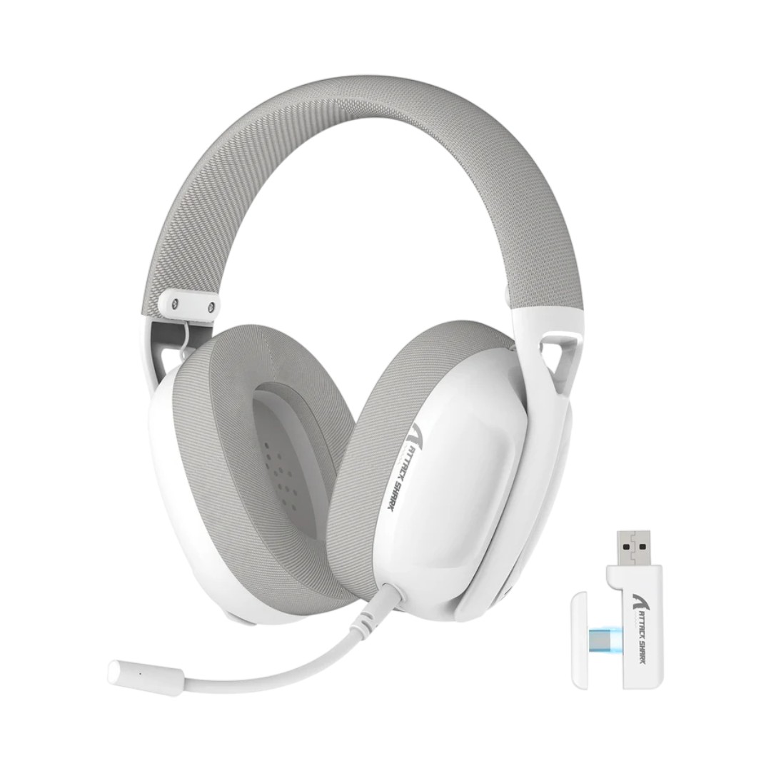 ATTACK SHARK L80 Ultra-Light Tri-Mode White