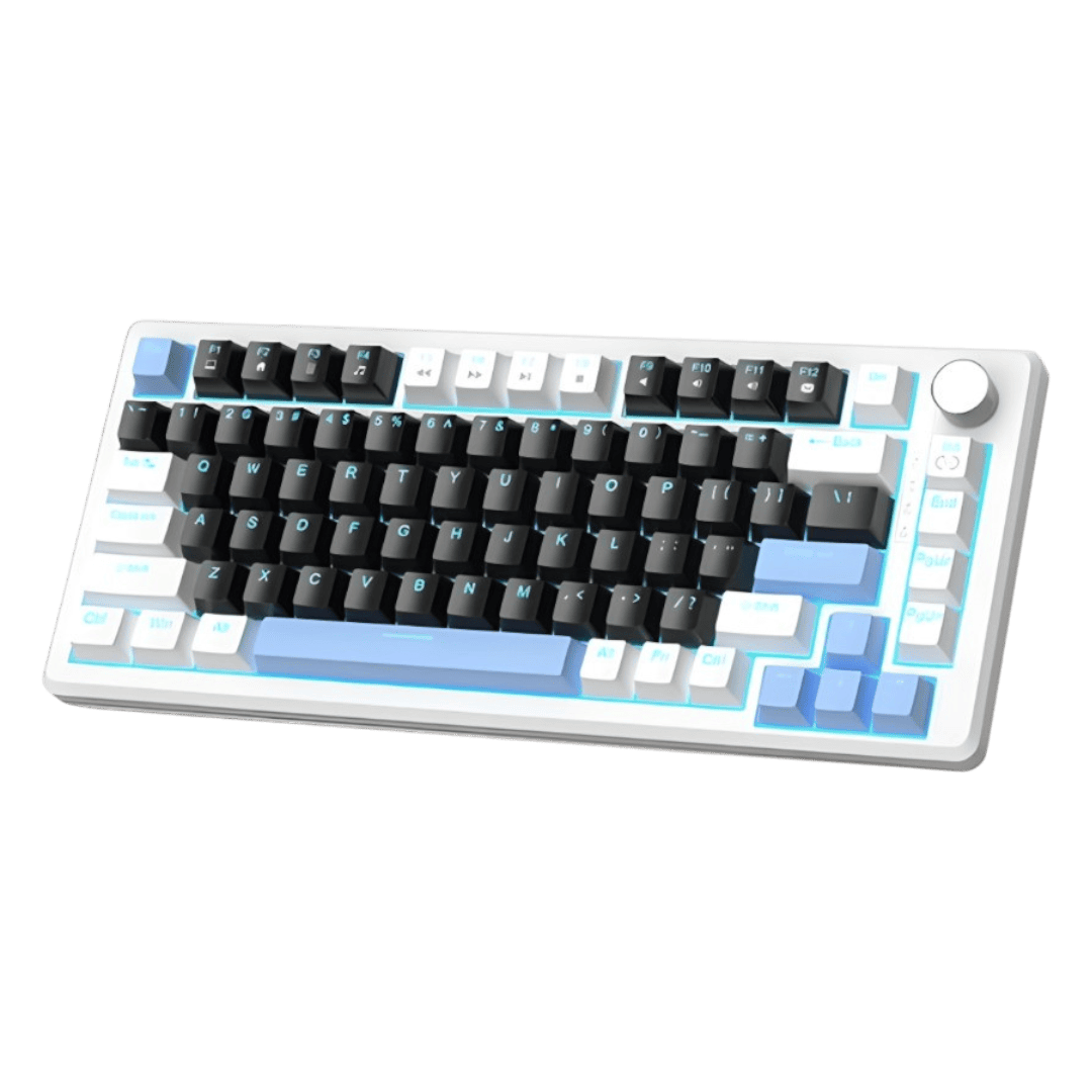 MageGee MK-STAR75 White Black Blue Wired
