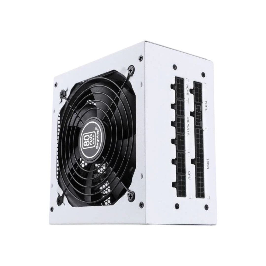 Segotep GM850W 850W Gold 80+ Full Modular, PCIe 5.1 & ATX 3.1 - White thumbnail 3