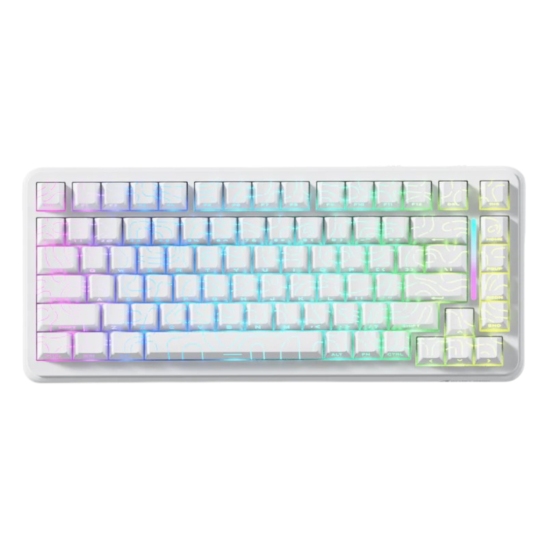 ATTACK SHARK X82PRO HE White Contours Wireless