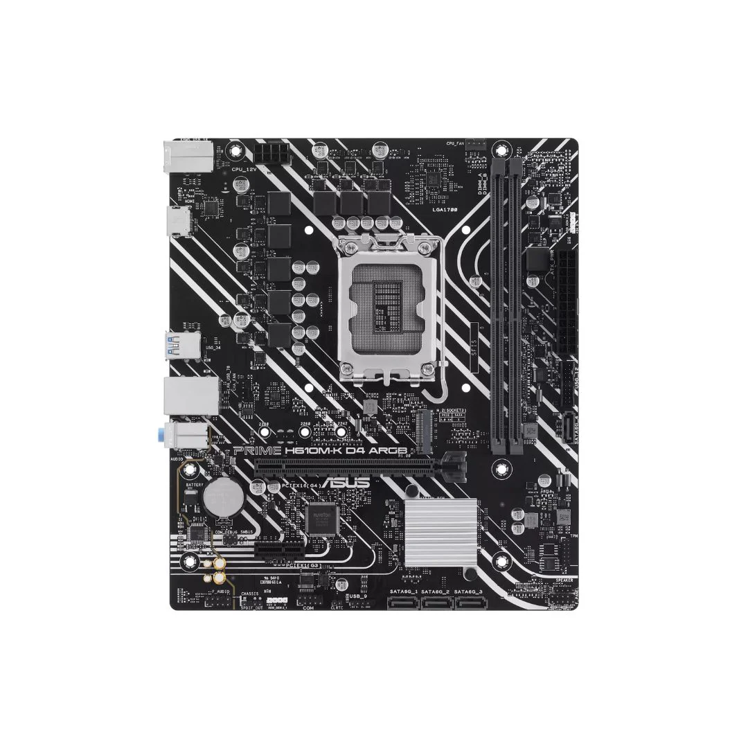 ASUS PRIME H610M-K D4 ARGB Motherboar thumbnail 2