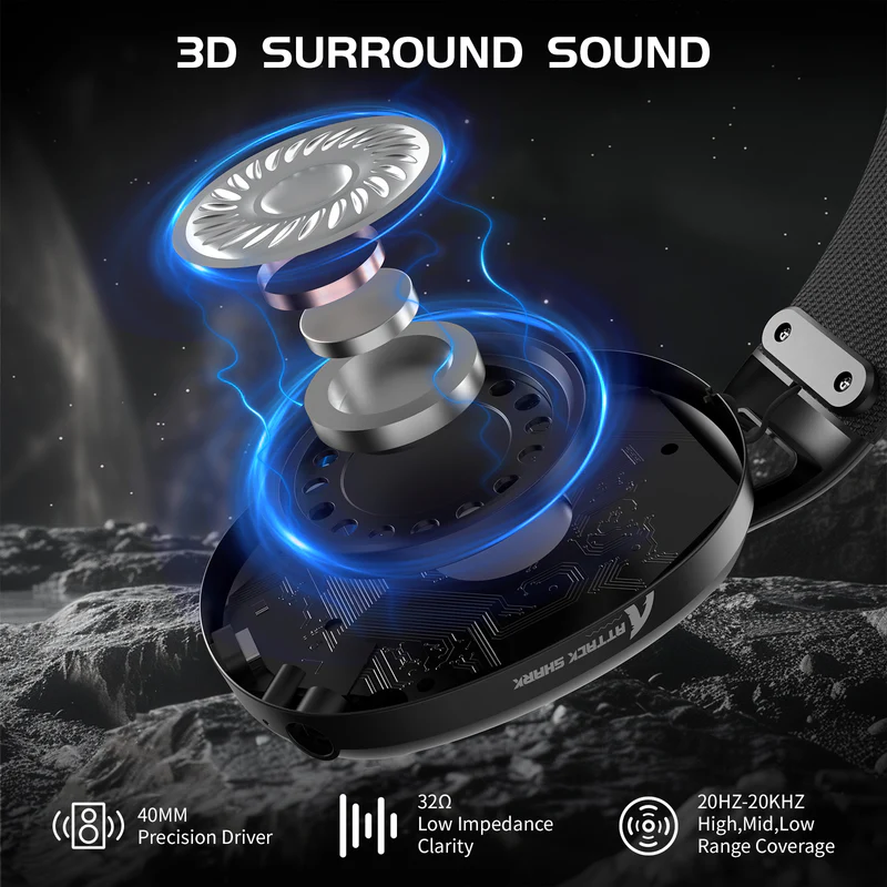 ATTACK SHARK L80 Ultra-Light Tri-Mode Black thumbnail 6