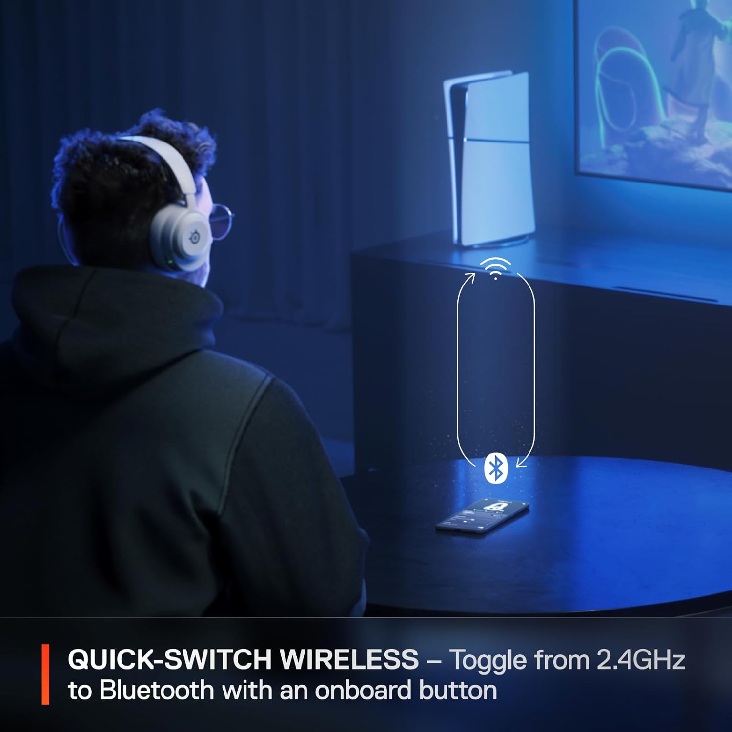 SteelSeries Arctis Nova 5P Wireless White thumbnail 3