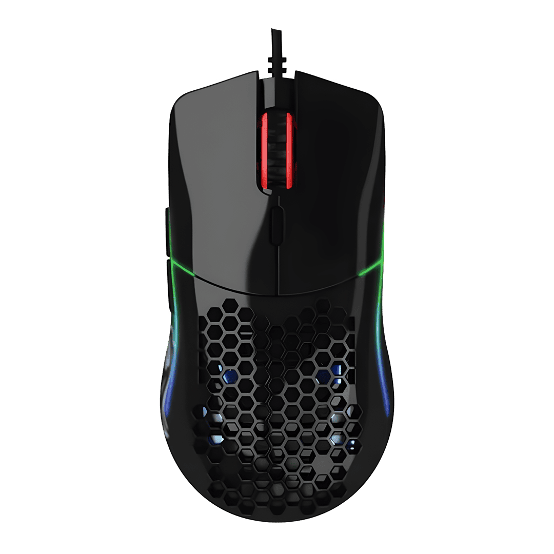 Glorious Model O Minus Wired Mouse (Glossy) Black