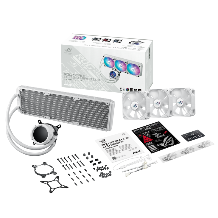 ASUS ROG Strix LC III 360 ARGB White thumbnail 5