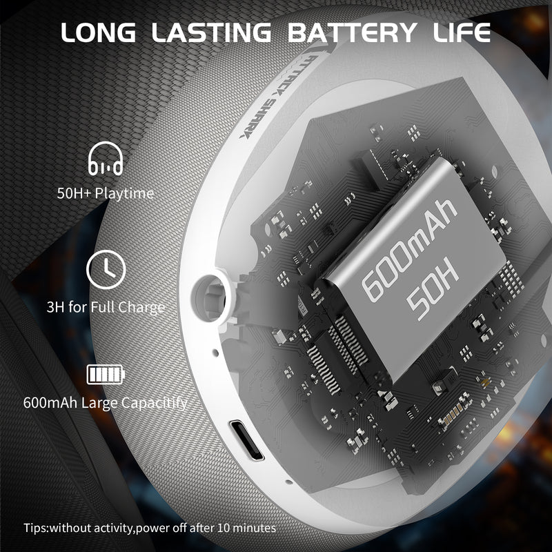 ATTACK SHARK L80 Ultra-Light Tri-Mode White thumbnail 4