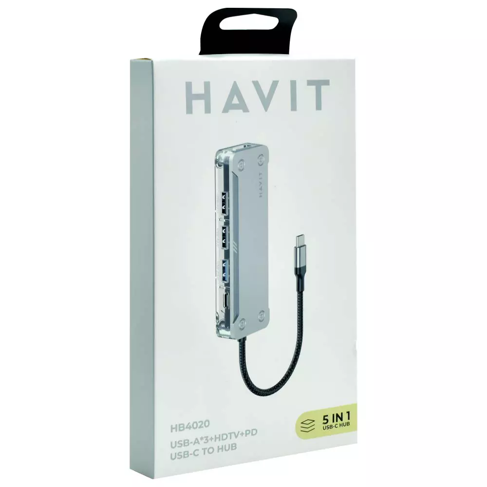 Havit HB4020 USB-C Silver