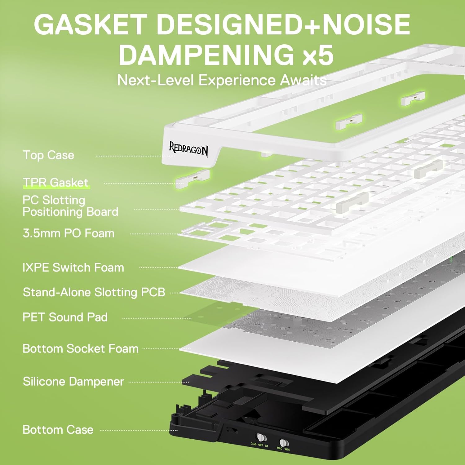 Redragon Eisa Max K686 Wireless thumbnail 5