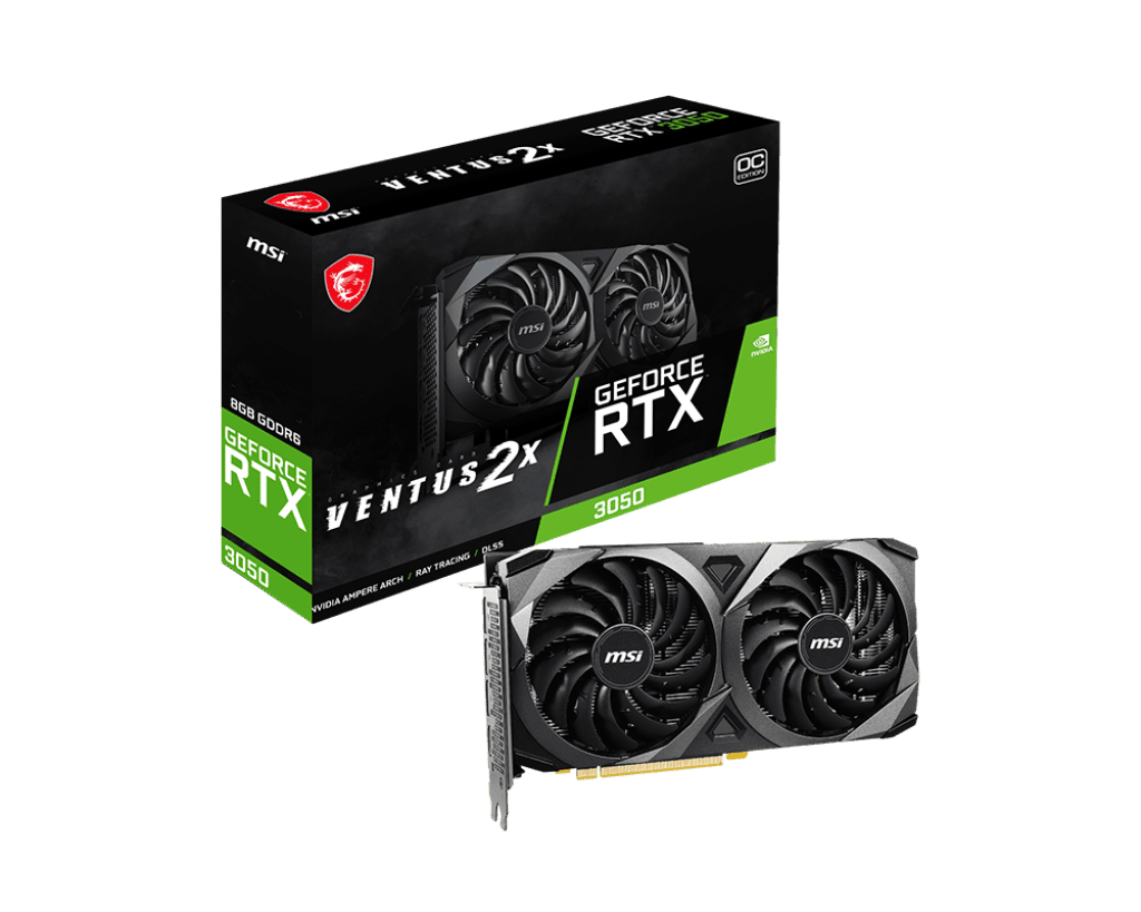 MSI RTX 3050 8GB VENTUS 2X OC