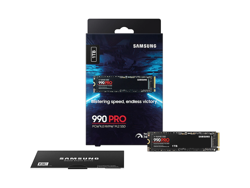 SAMSUNG 990 PRO 1TB PCIe 4.0 NVMe