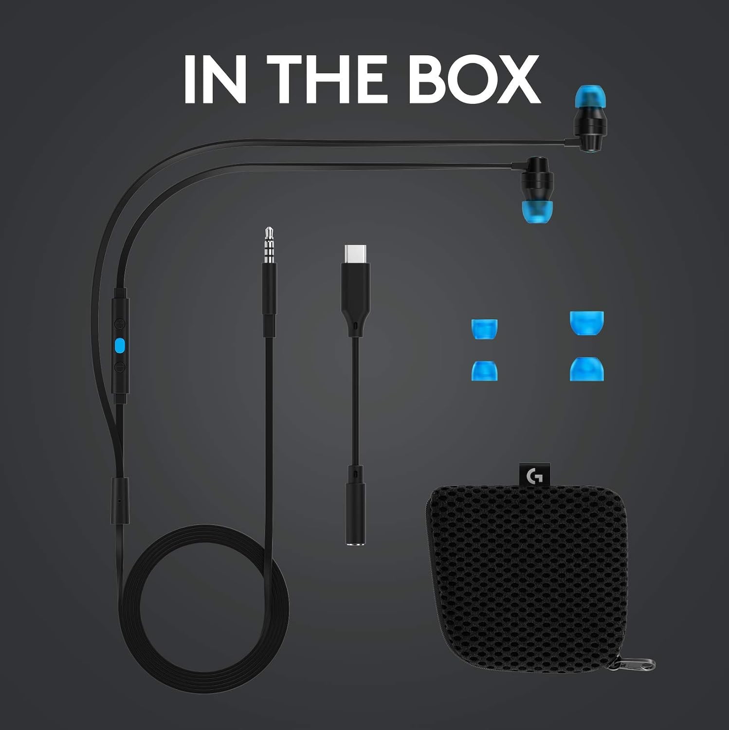 Logitech G333 Gaming Earphones Black thumbnail 5